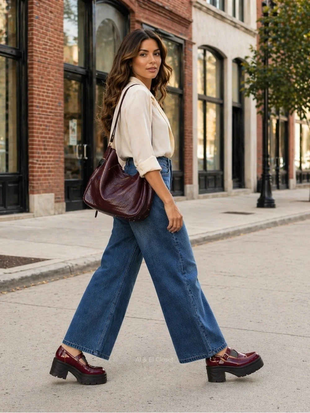 Free People Mayla Platform Mary Jane Shoes Sz 9.5 Rasp Fram Burgundy NWB